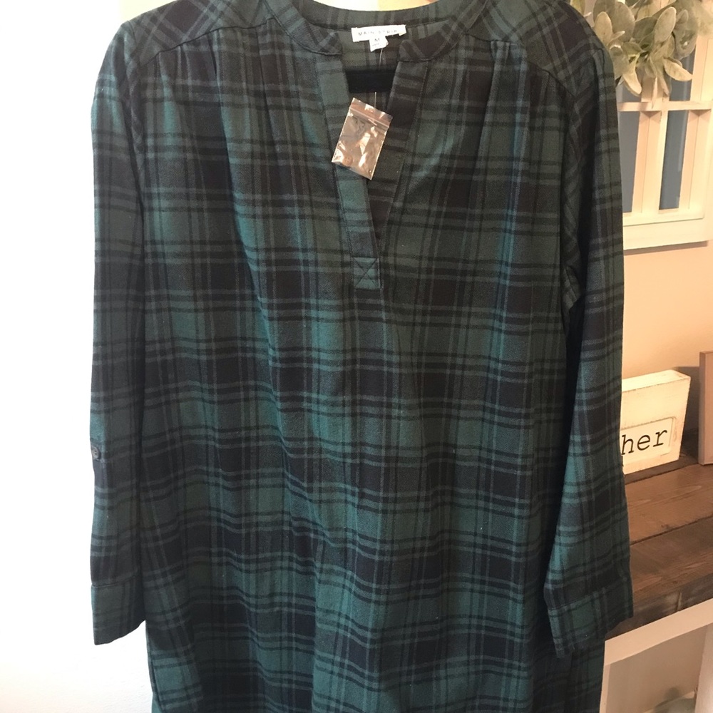 Plaid Tunic/Dress